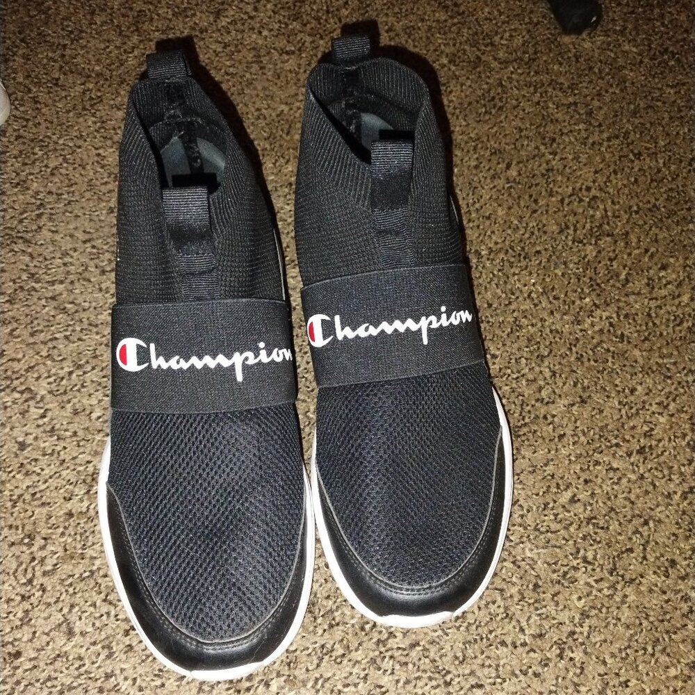 Size 11.5 Mens Black Champion Shoes